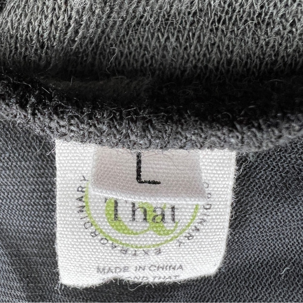 Large Colorblock Patchwork Sweater Knit Long Slee… - image 9